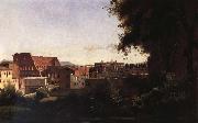 The theater from garden it Farnes Corot Camille
